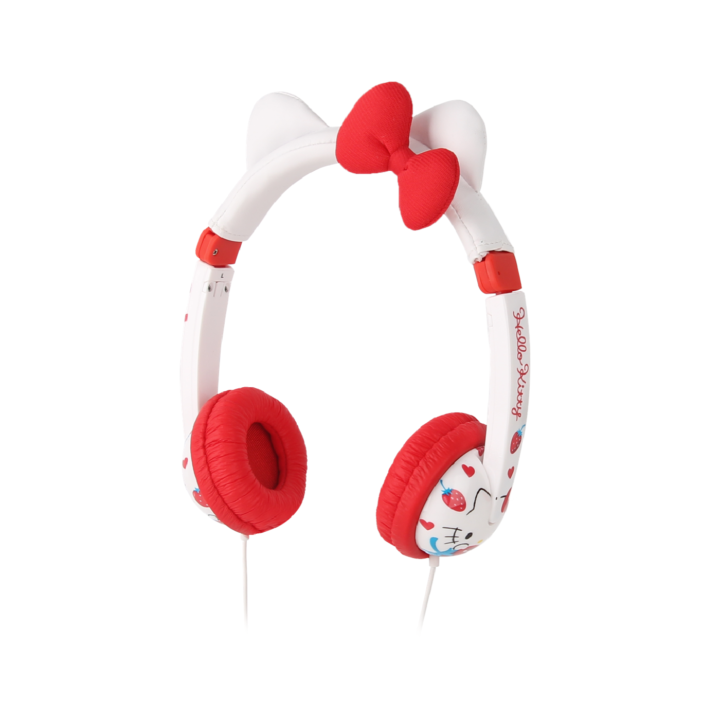 【Sanrio】保護兒童聽覺耳機(收音咪版本) ｜Hello Kitty
