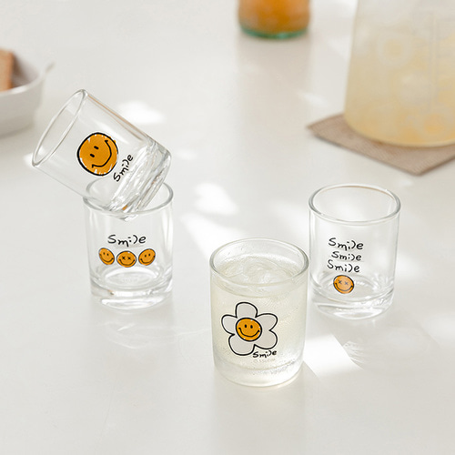 ssueim-Hello Soju Glass 4P Set♡韓國家品杯具