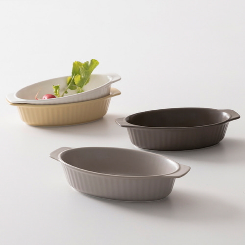 ssueim - 啞光陶瓷焗盤 (4色)♡韓國家品廚具