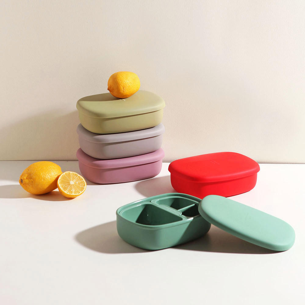 Cozycotton – 矽膠可分離容器飯盒 (3colors)♡韓國家品廚具