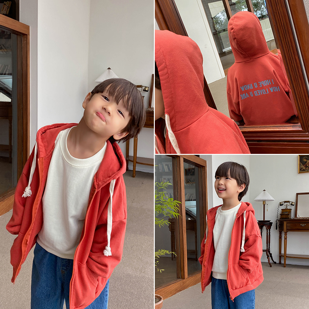 little-bro-아이홉후드집업[자켓BDU672]♡韓國童裝外套