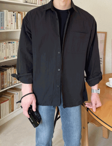 modernsweet-CN 피그먼트 셔츠 자켓 3color / 강력추천 - 모던스윗(modernsweet)♡韓國男裝外套