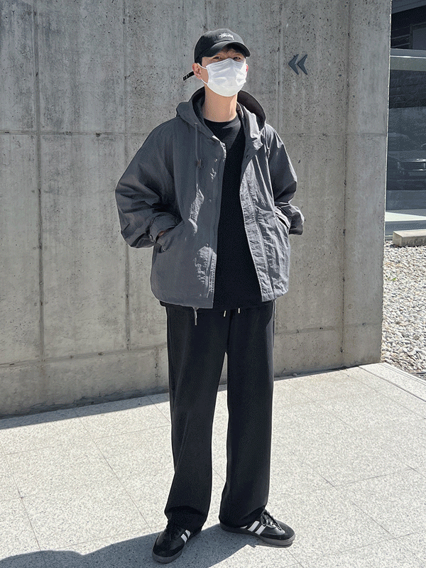 locker-room-노튼 나일론 후드자켓(3colors)韓國男裝外套