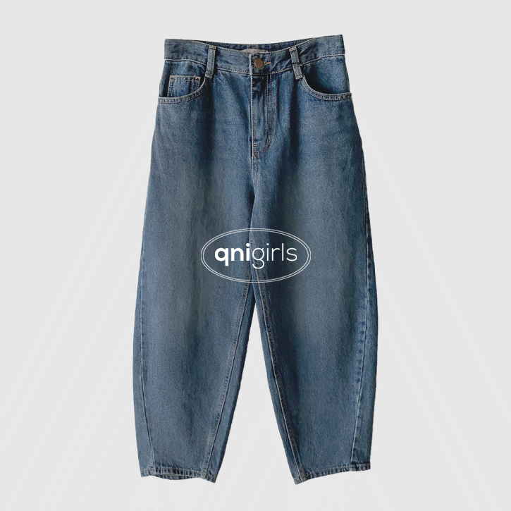 QNIGIRLS-[155Line]리얼배기 보이핏데님팬츠♡韓國女裝褲