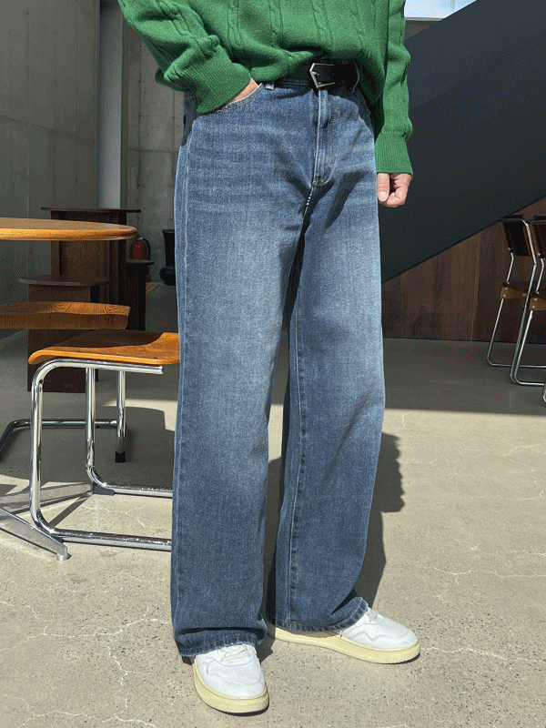 locker-room-*알트 빈티지 와이드 데님팬츠(2colors,S-L)♡韓國男裝褲子
