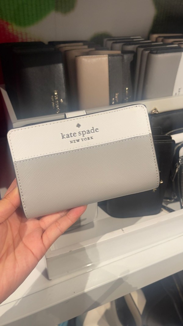 【加拿大空運直送】Kate Spade Staci / Leila MD Compact Bifold Wallet 