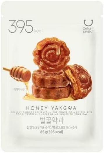 韓國直送-Delight Project Honey Yakgwa 蜂蜜蜜餞 85g 