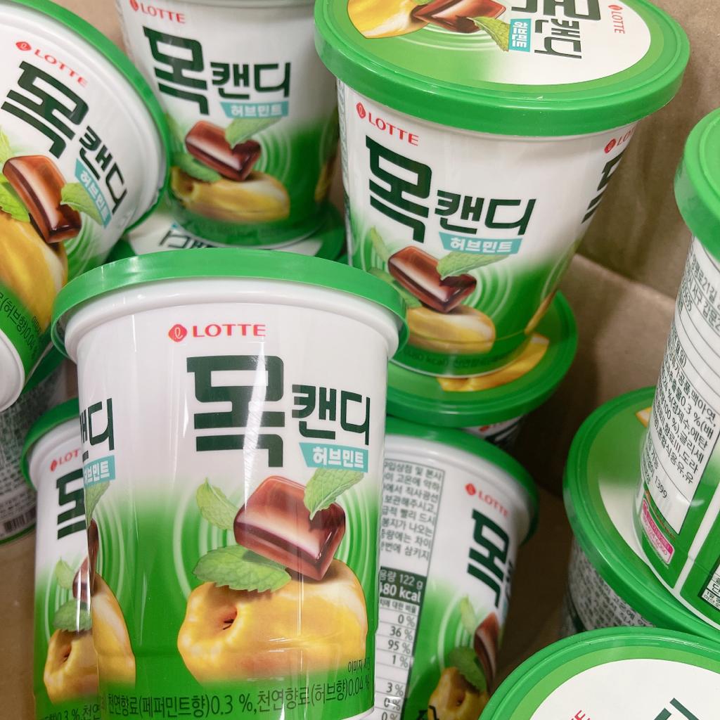 【現貨】韓國直送-LOTTE  香草薄荷喉嚨糖果